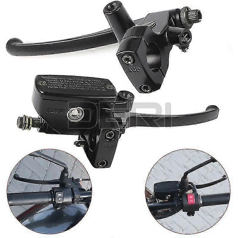 אופנוע 25 מ"מ אוניברסלי שחור מצמד ידית בלם מאסטר צילינדר עבור הונדה Vt600 Vt750 Vt1100 Vt1300 Vtx1300
