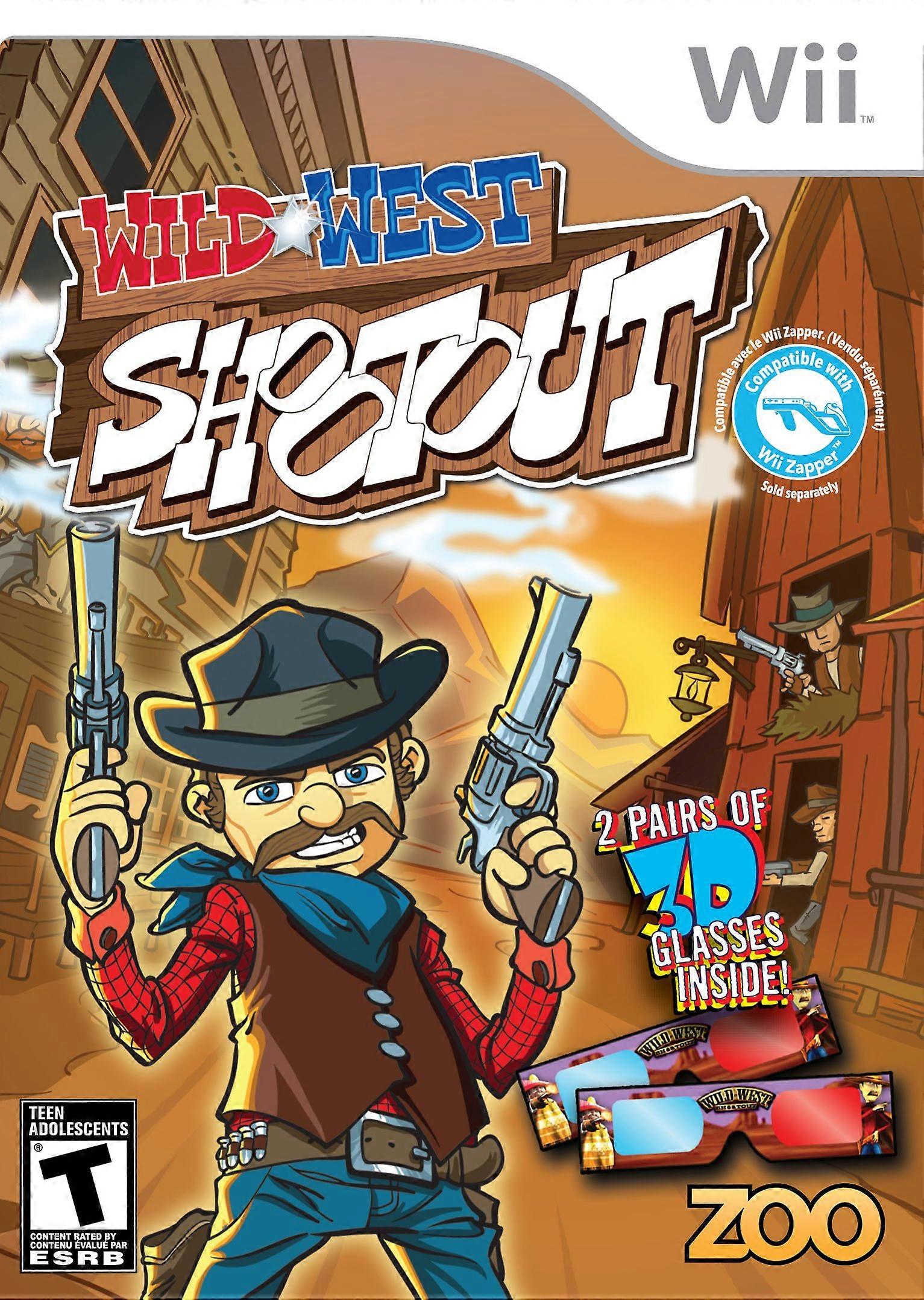 Wild West Shootout  Game -  - PAL - New & Sealed