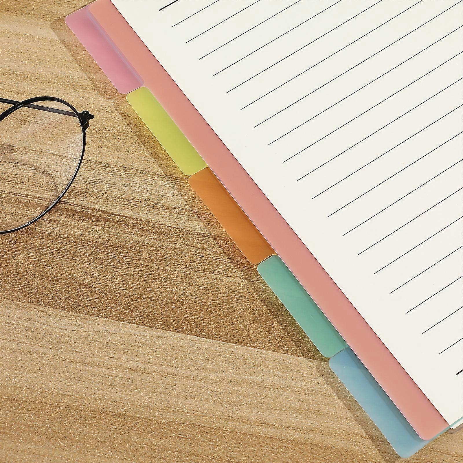 thumbnail image 2 of 6 PCS A5 Black Binder Dividers - 6-Ring Planner Dividers For Organization 2 of 11