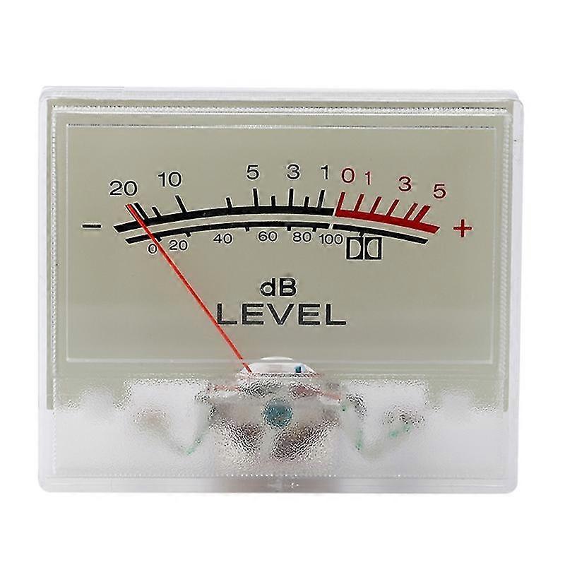 KINCJON VU Level Meter with Backlight Square VU Tester DB Level Header Power Amplifier