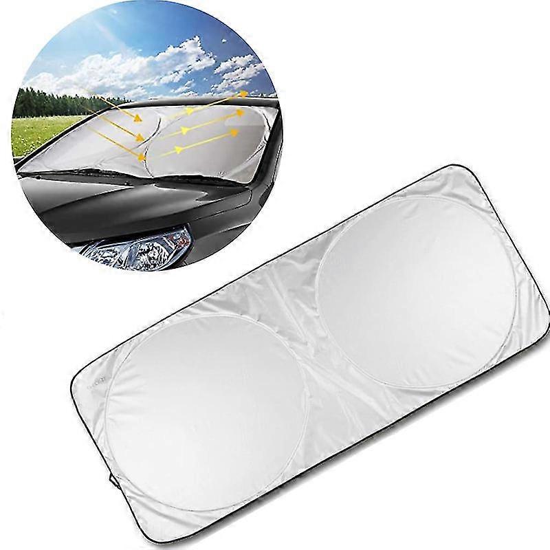 Auto Sonnenschutz, Sommer Sonnenschutz Auto Frontscheibe Auto Sonnenblende Super Leichter Antrag Und Das Falten Von Merkmal Fr Kinder, Hunde Und Babys