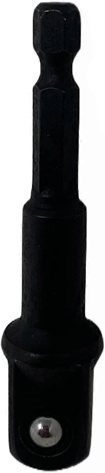 DW2547Ir 1/4-Inch Hex Shank To 1/2-Inch IMPACT READY Socket Adaptor, Dark Grey
