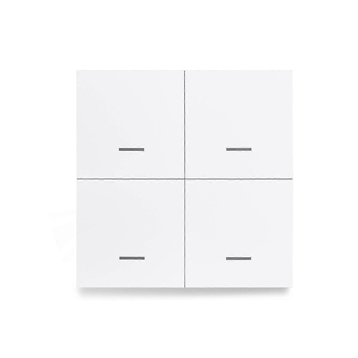 Graffiti Zigbee Scene Switch 4-Tasten zufälliger Aufkleber 4-Tasten Scene Switch Unterstützung Home Assistant