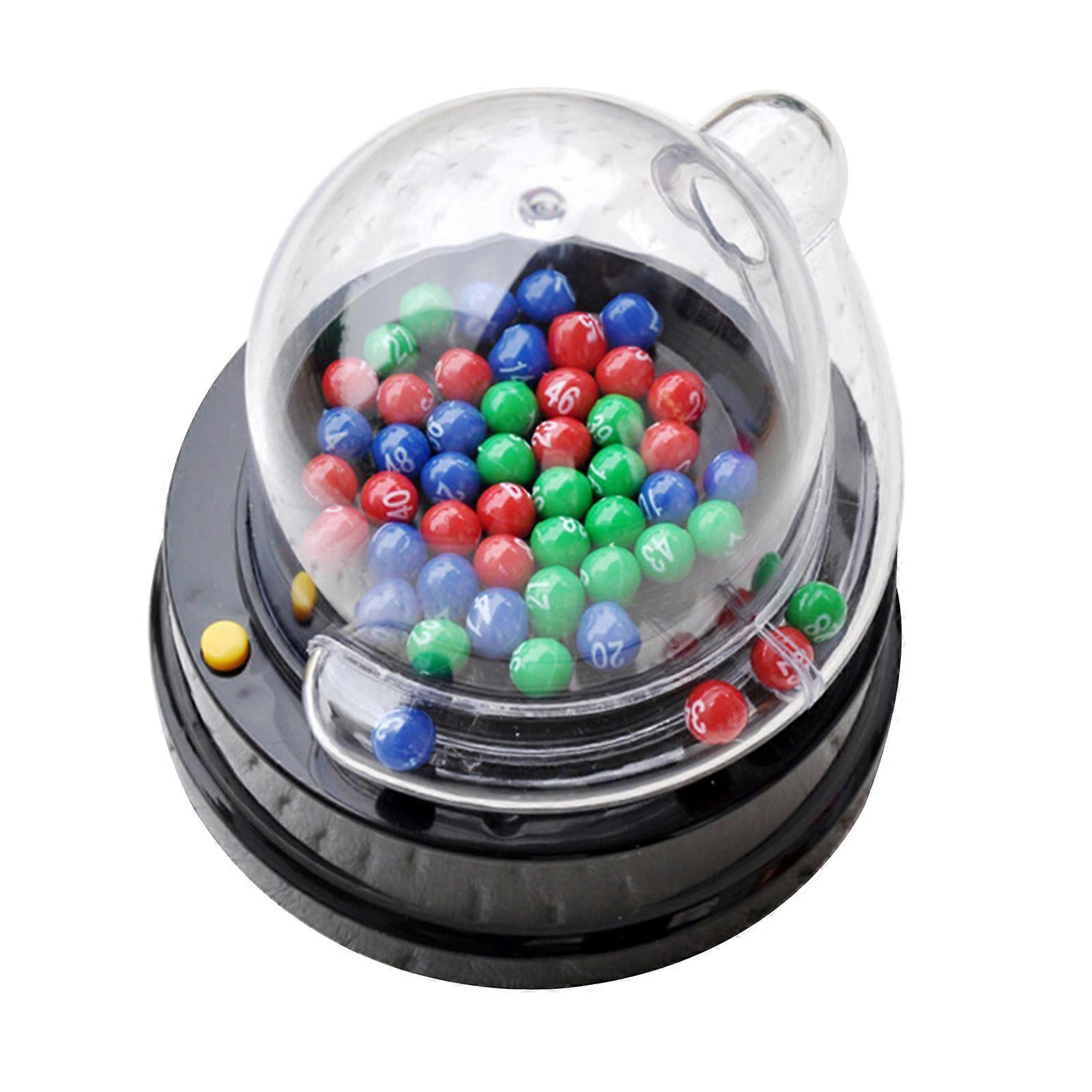 Electric Lottery Draw Machine, Ideal for Lotto and Games, Battery Operated