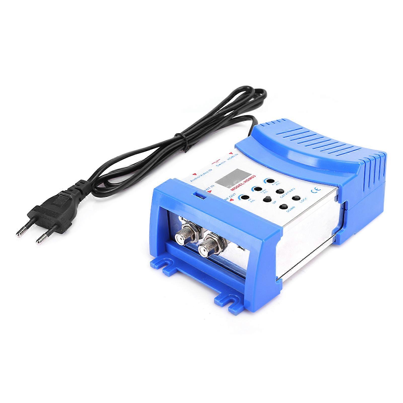 HDM69 Digital RF HD Multimedia Interface Modulator AV to RF Converter VHF UHF PAL Standard Portable Modulator for EU 100240V NO.2277