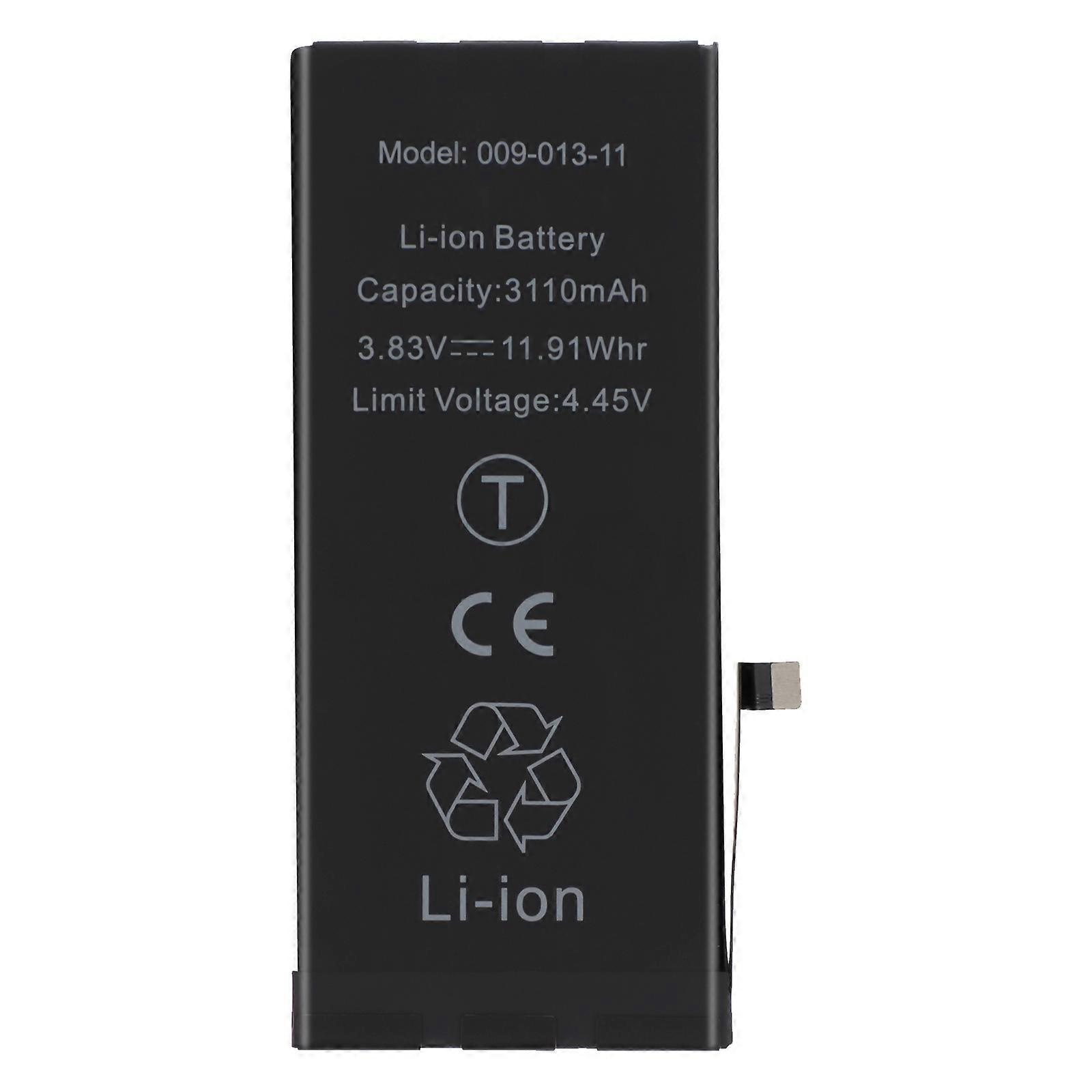 Internal battery for Apple iPhone 11 3110mAh Integrated TI chip, Black