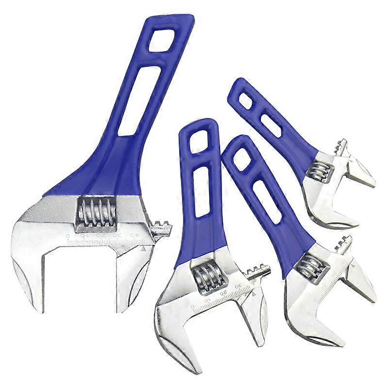 1Piece 4"5"6"8" Adjustable Spanner Mini Wrench Universal Nut Spanner Key Hand Tools Multitool Random Handle Color