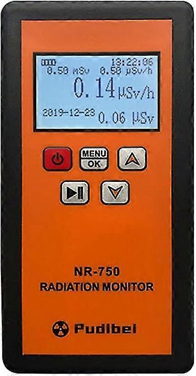 Kavolet Nuclear Radiation Detector, Beta Gamma X-ray Tester, Nr-750 Household Radioactive Tester, Lcd Display, Geiger Counter Radiation Detector, Trip