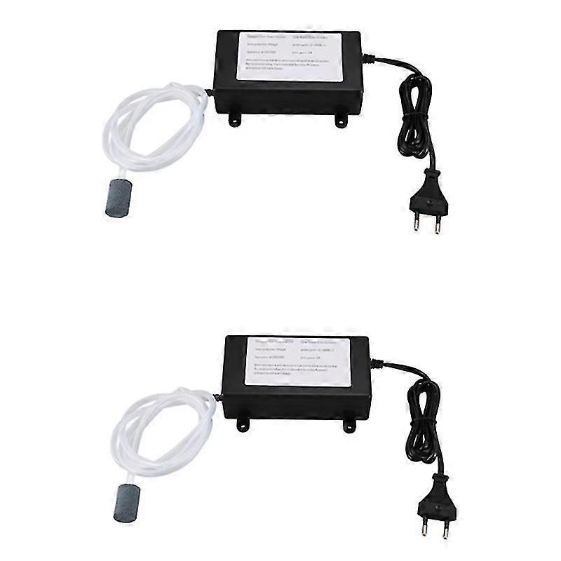 2 Pcs Ozone Generator 1000Mg Ozonizer Water Air Purifier Cleaner Treatment Fruit Vegetable Fish Tan