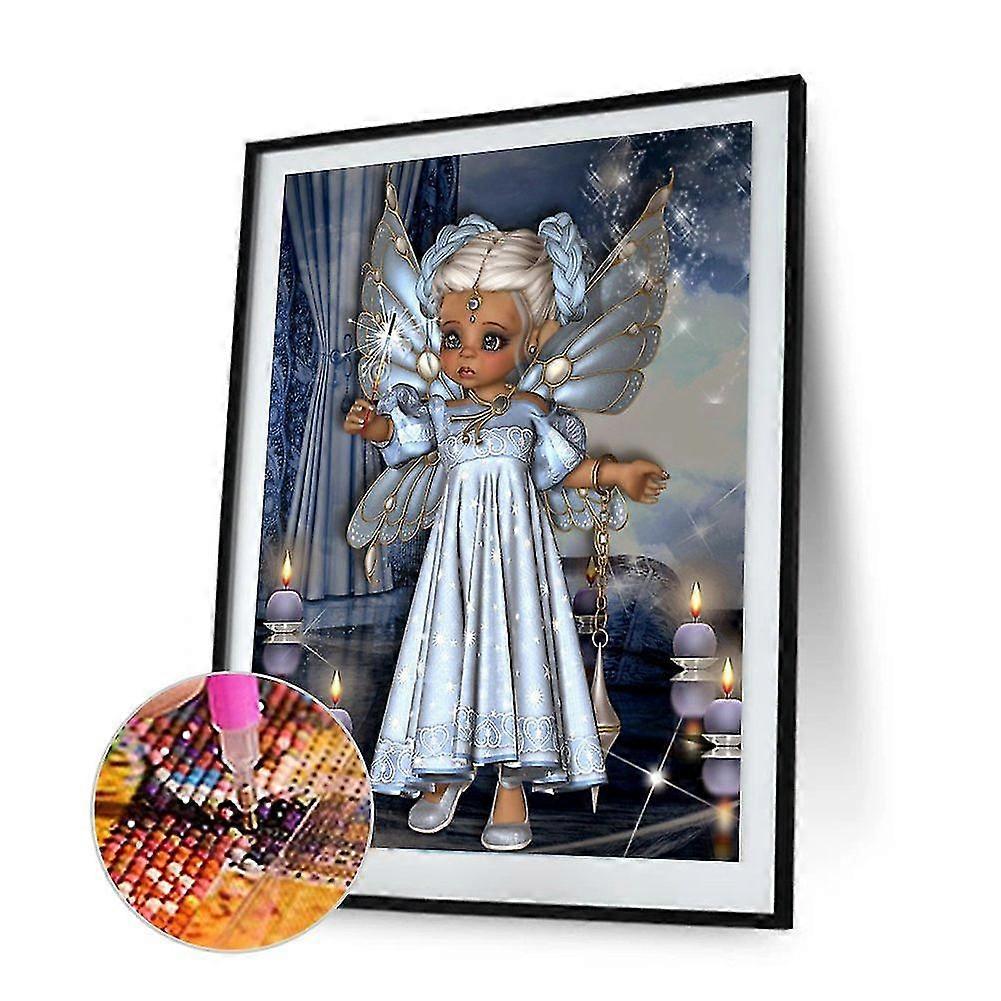 Butterfly Girl 5d Diy Diamond Painting Diamond Embroidery Mosaic Modern Design Hot Selling Home Decoration