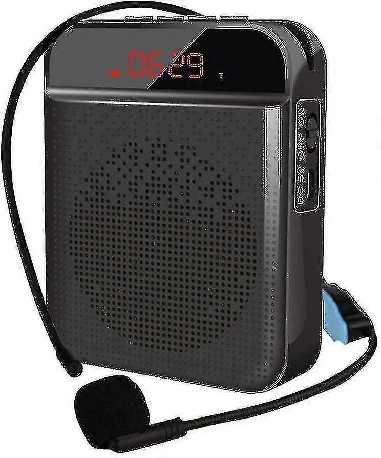 Portable Voice Amplifier, Blutooth Waistband Voice Amplifier-black A