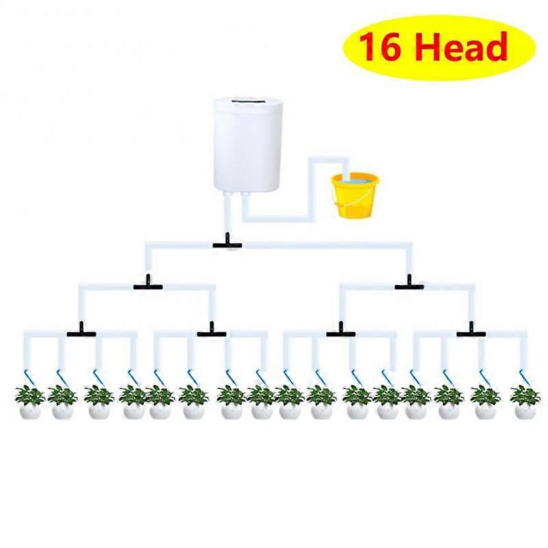 Head Automatic Watering Pump Controller Home Sprinkler Drip Irrigation Device Pump Timer System
