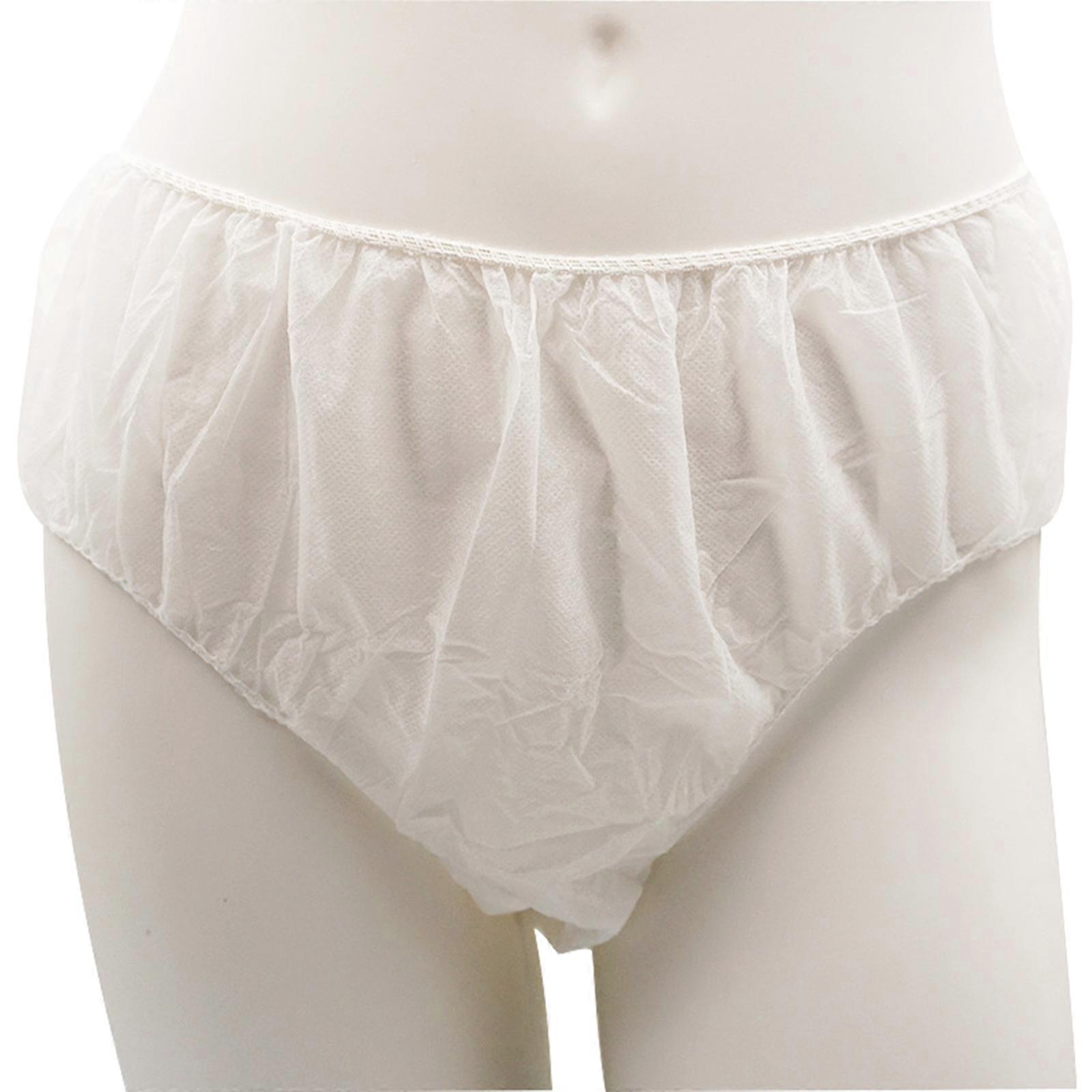 Respirant 50x/Pack Culottes jetables à usage unique Sous-vêtements pour femmes filles