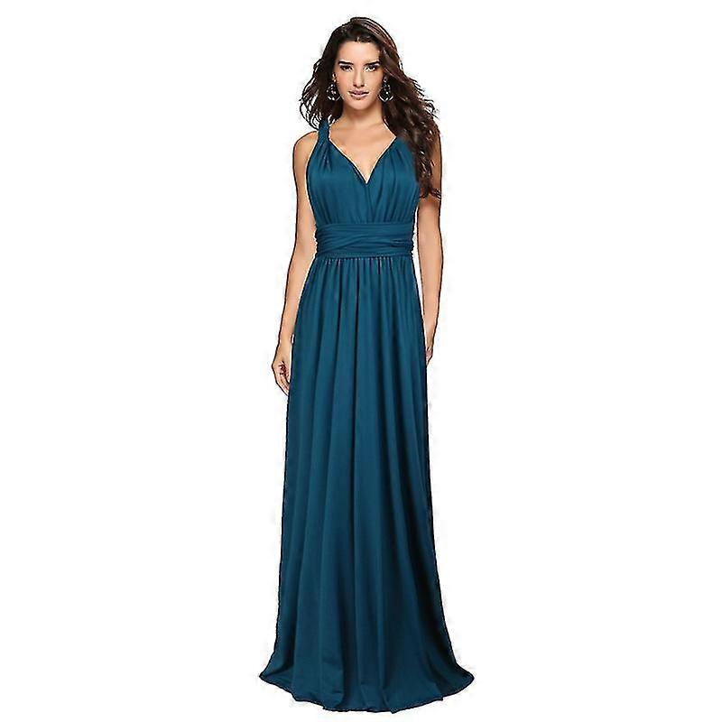 Femmes's Evening Multi Way Wrap Bridesmaid Formelle Long Maxi Robe