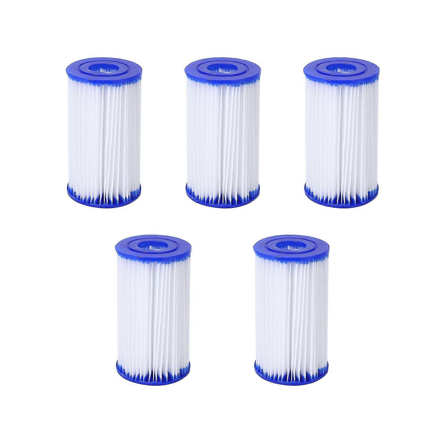5pcs/set Swimming Pool Filter Pool Filter Pumps Cartridges Universal Replacements For Pool Cleaning