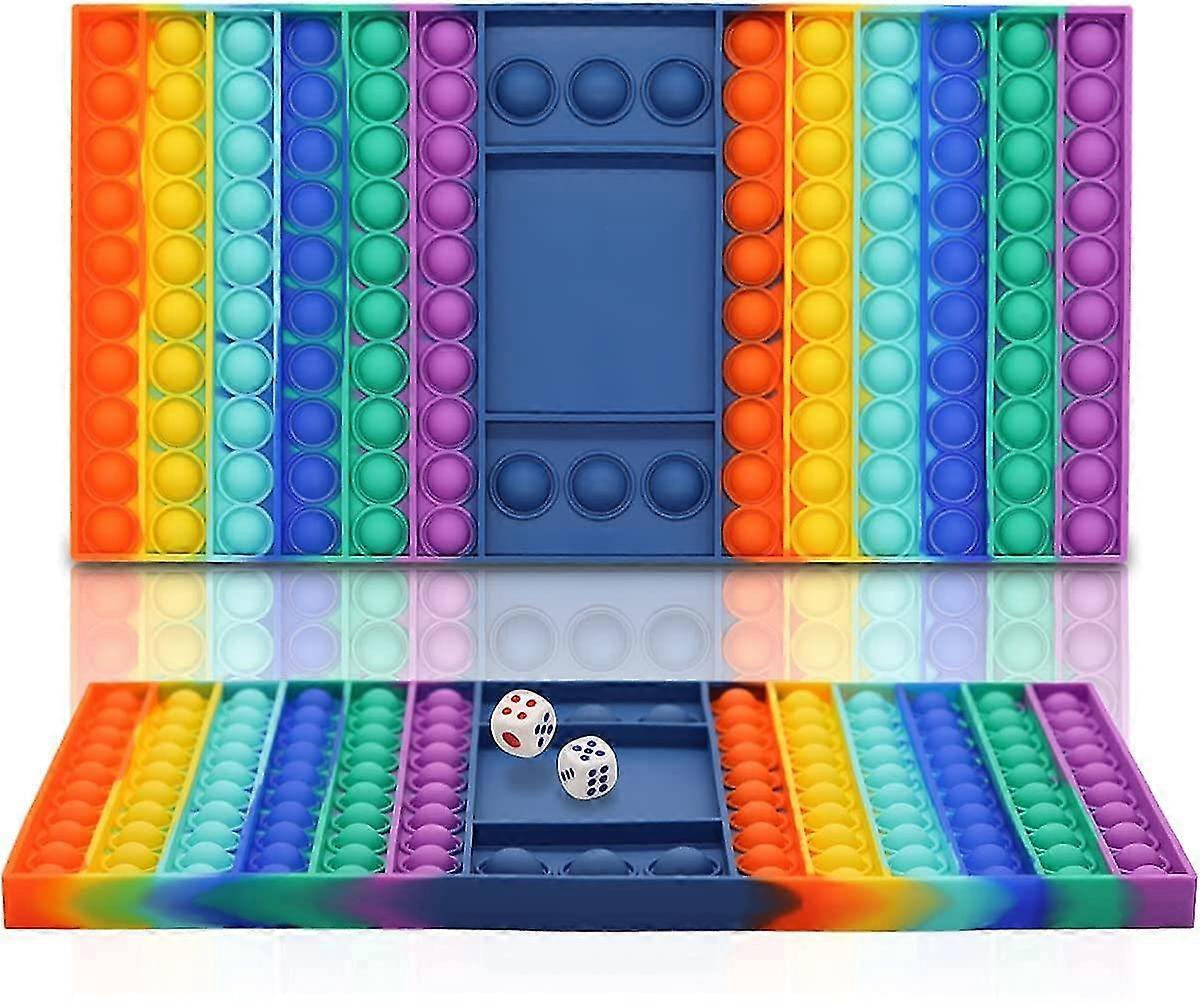 Pop Decompression Toy Big Pop Game Fidget Chess Board Toys For Parent-child Friends