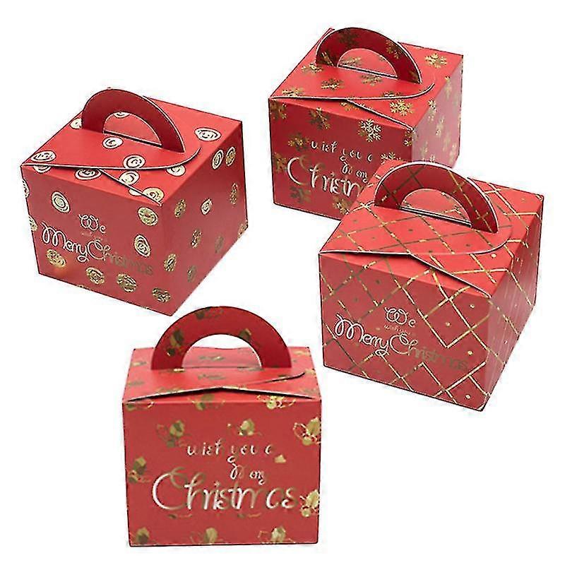 12pcs Party Favor Boxes For Christms