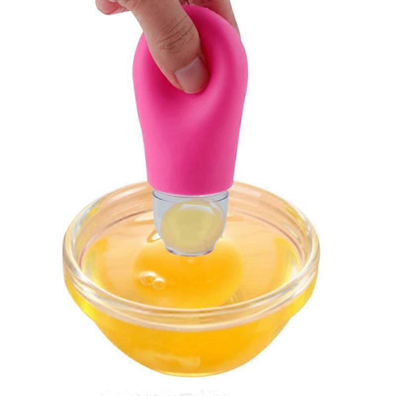 Silicone Egg White & Yolk Separator Remove Egg Yolks with Ease Divide Egg Yolk for Egg Whites