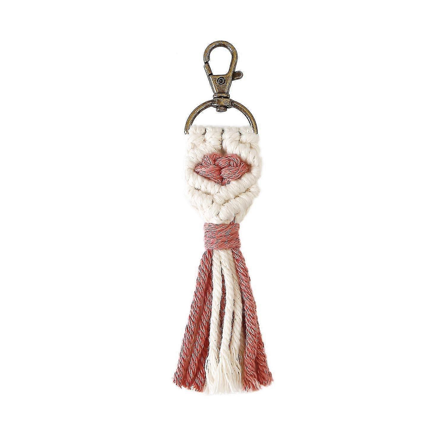 Bumbac Rope țesut manual Bohemian Retro Tassel Keychain Pandantiv 2022 New Pastoral Style Bag Pandantiv