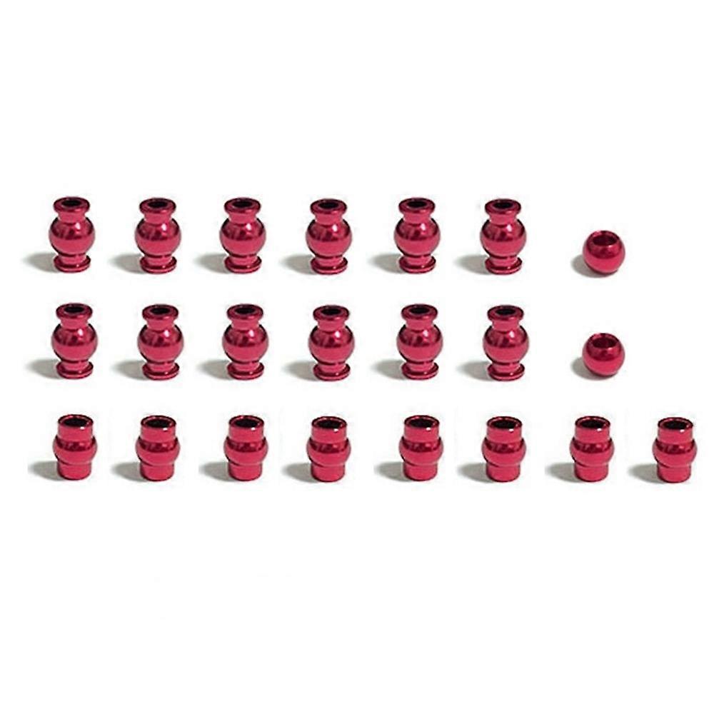 Complete 22Pcs Aluminum Alloy Pivot Ball Head Set for Arrma 1/10 Granite Big Rock Senton Upgrade Pa