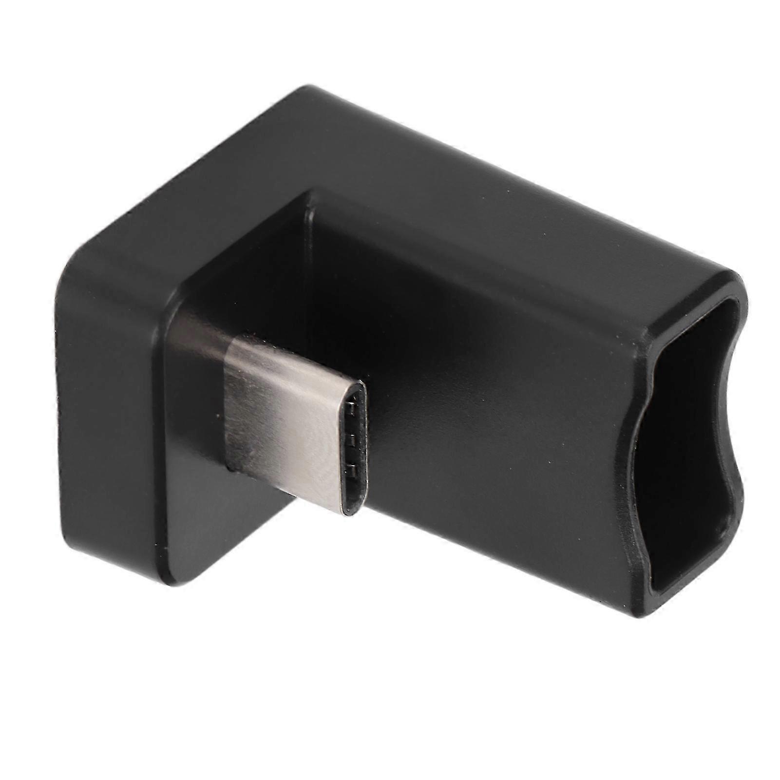 Type C Adapter Male to Female 90 Degrees USB 3.1 Extender for Laptop Tablet Mobile Phone