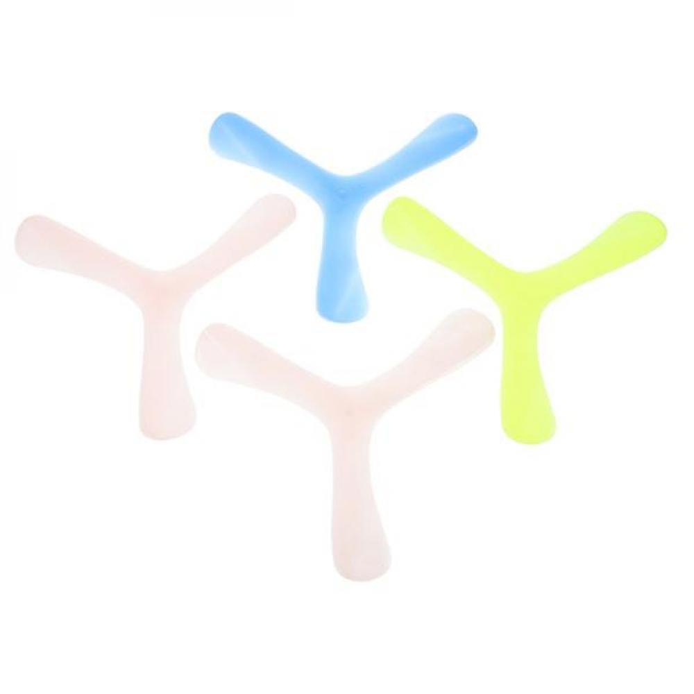 4 قطع مضيئة Boomerangs مضحك الاطفال تحلق اللعب الأطفال التفاعلية اللعب QXI