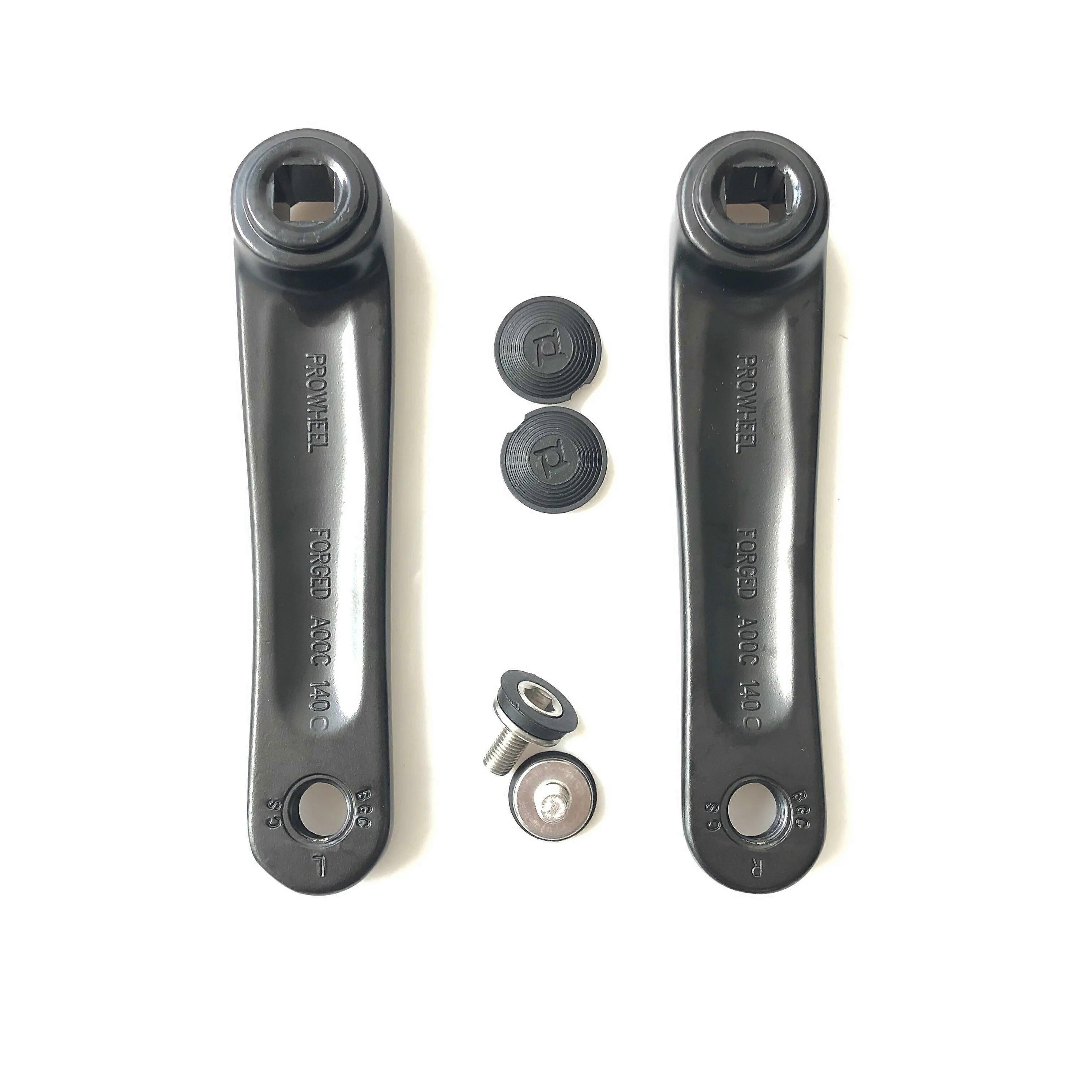 Cranks 140mm 152mm 175mm Prowheel Left and Right Suitable for Bafang BBS Mid motor and M400 System+CS RID