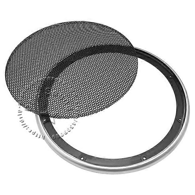 For 10" Inch Speaker Conversion Net Cover High-grade Car Home Audio Decorative Circle Metal Mesh Grille Protection