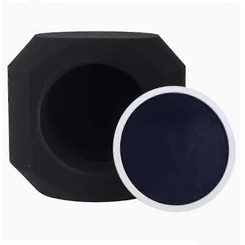 Studio Microphone Wind Shield with Pop Filter - High Density Foam for Noise Reduction and Reflection Control