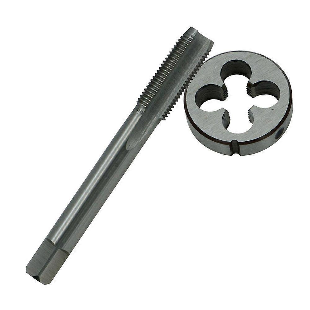 HSS Tap Grinding Tool Kit M10x1.0mm Tap And M10x1.0mm Die Metrical Thread Right Hand Metalworking Tool