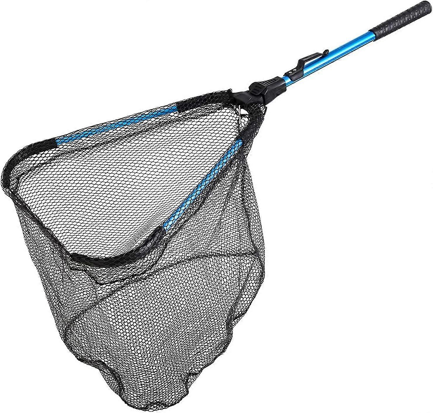 Aluminum Alloy Triangle Folding Fishing Landing Net - Lightweight & Portable