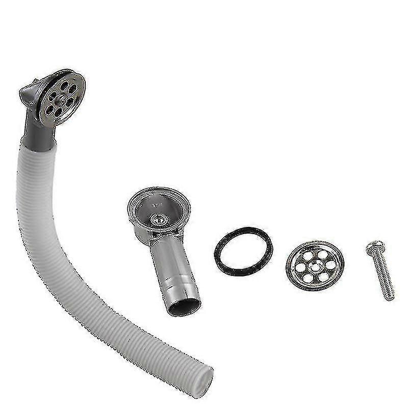 Kitchen Sink Drainer Lateral Circular Overflow Washbasin Accessories Overflow Tube For Sink Expandable Overflow Tube, Circular Connection p20241126824