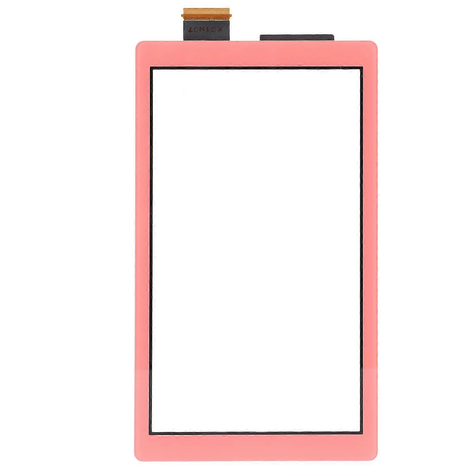 Pink Touch Screen Glass Replacement for Switch Lite Console