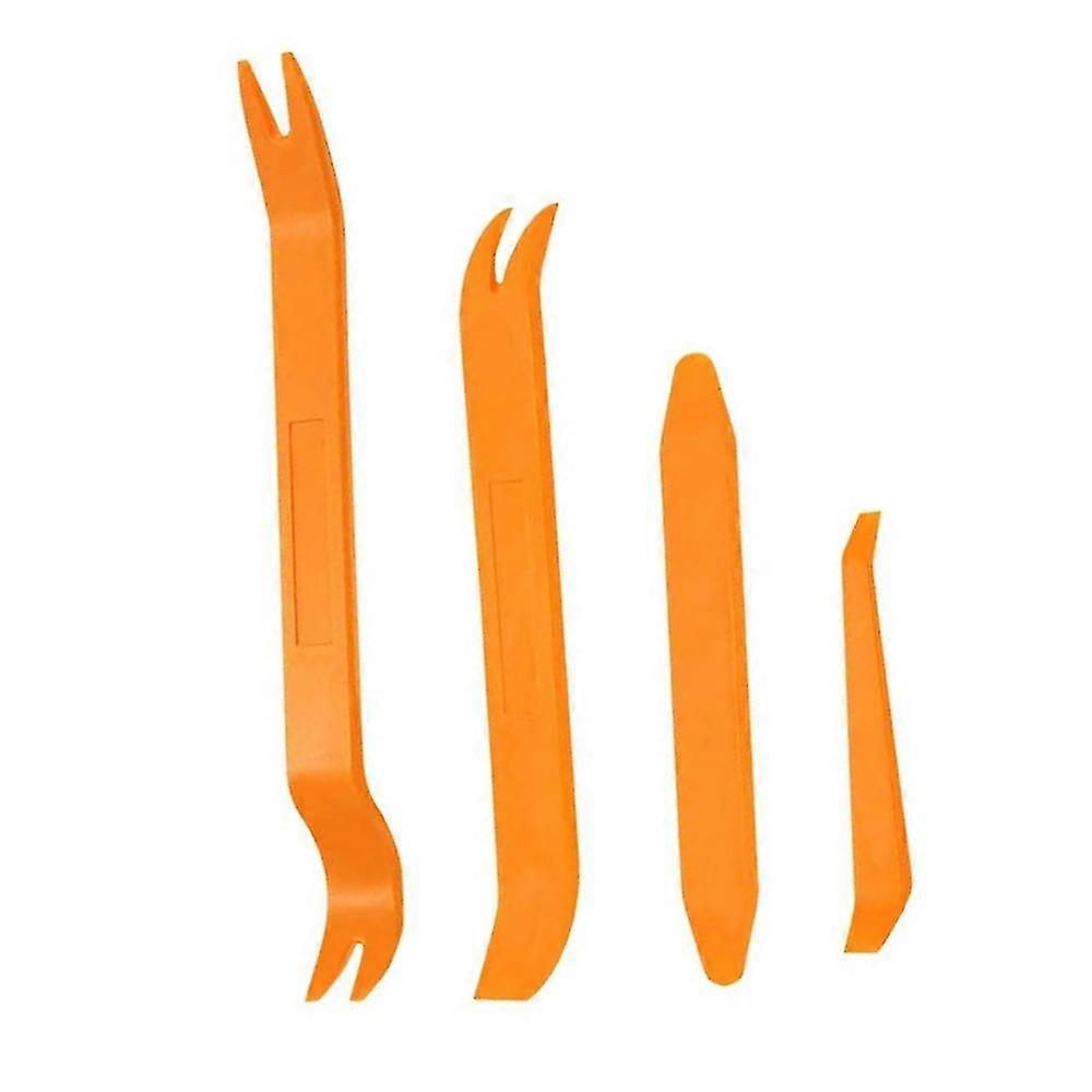 4pcs Auto Removal Set Car Interior Door Panel, , Audio And Dashboard Dismantle Spudger Prying Kit