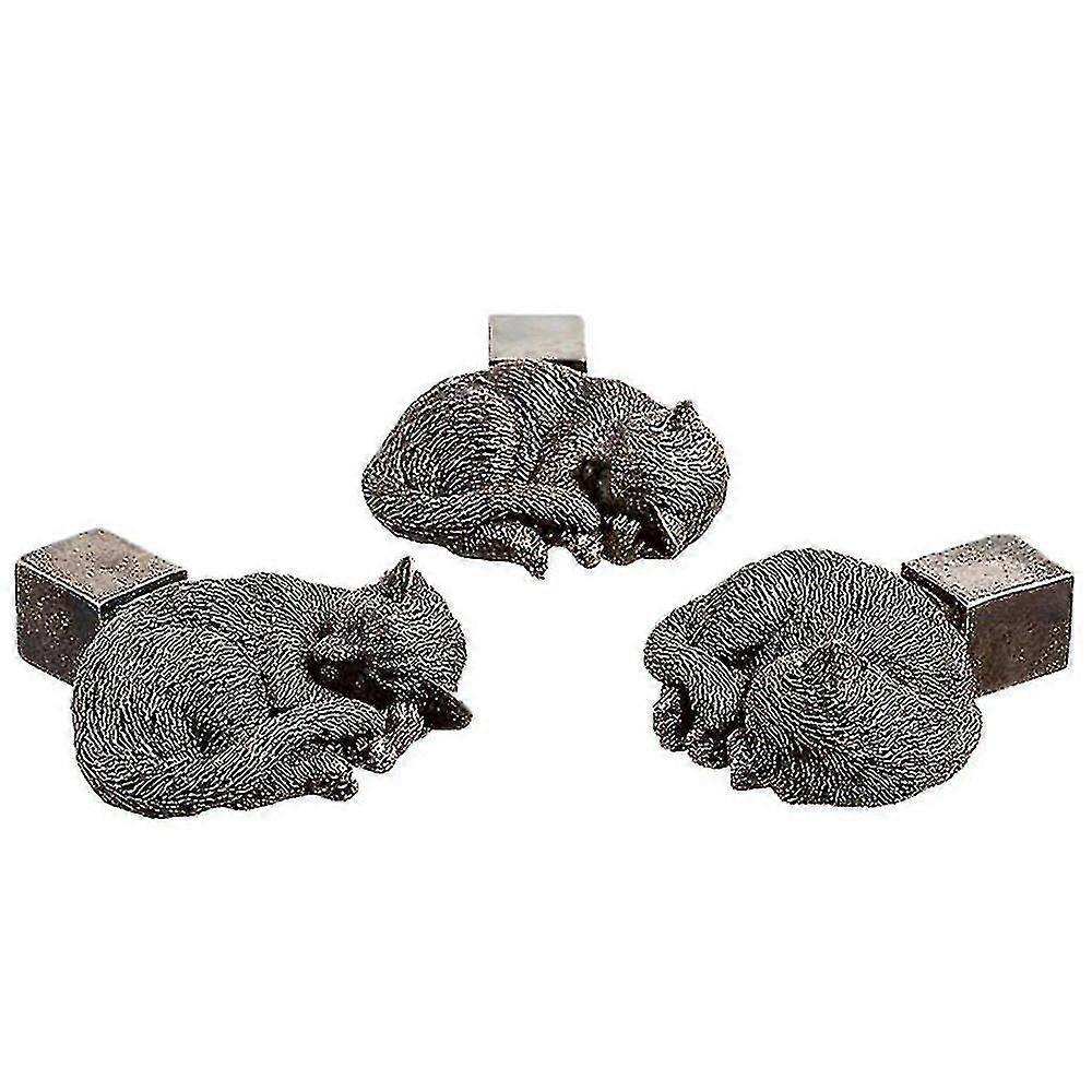 3pcs / להגדיר צורת בעלי חיים צמח פרח עציץ רגליים עולה מחזיק אדנית גן לעמוד בחוץ
