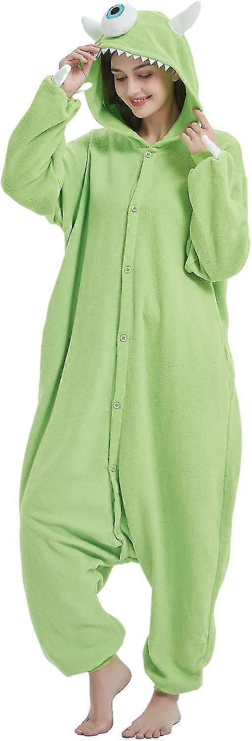 Unisex Vuxen Onesie Pyjamas Djur One Piece Halloween Kostym Jul Sovkläder Jumpsuit