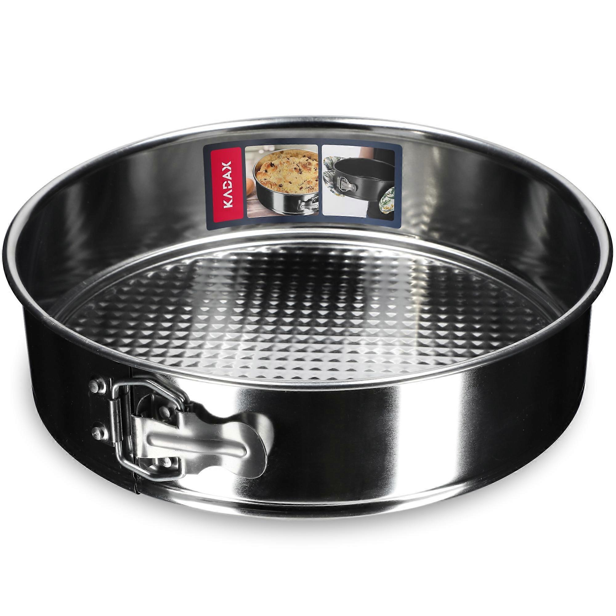 KADAX Springform Kuchenform rundes Backblech 28cm