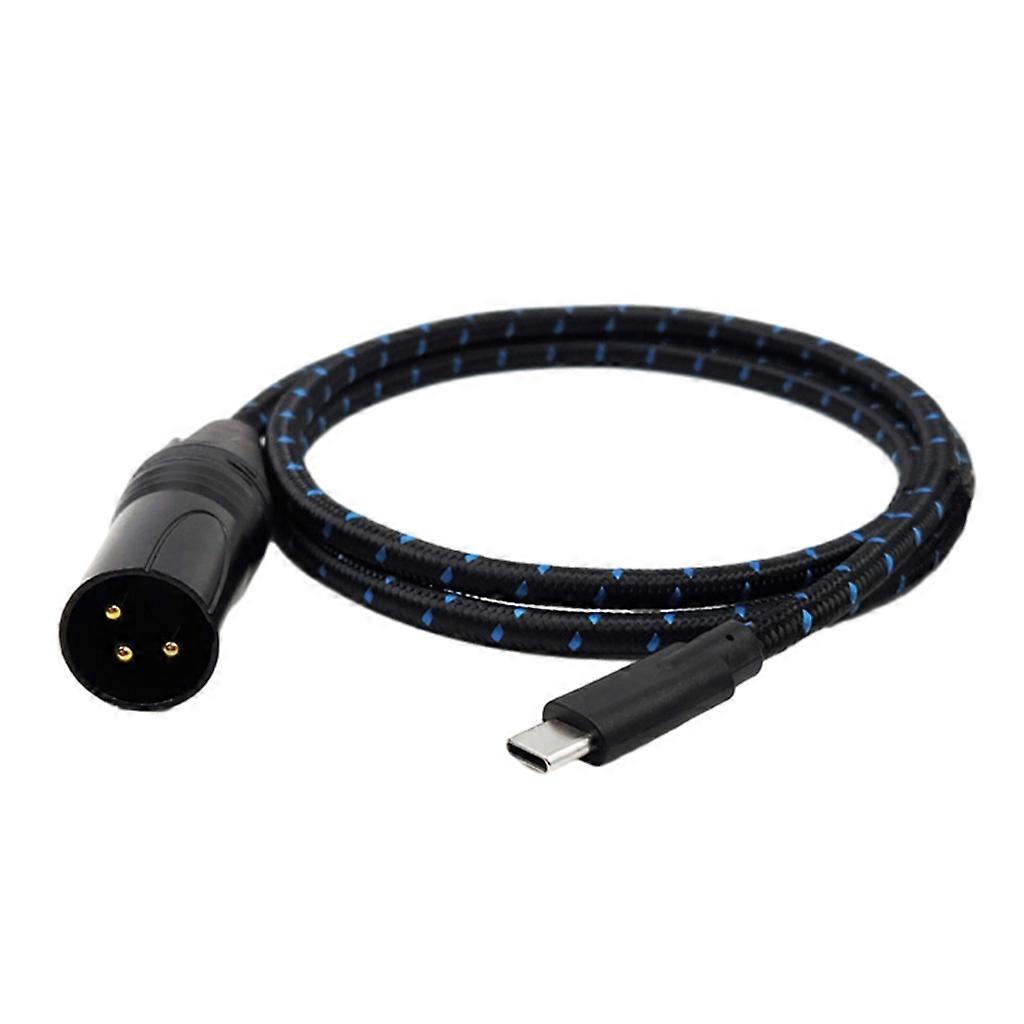 Reliable TypeC to XLCable Nylon Braided Cord Plastic for Laptops & Tablets