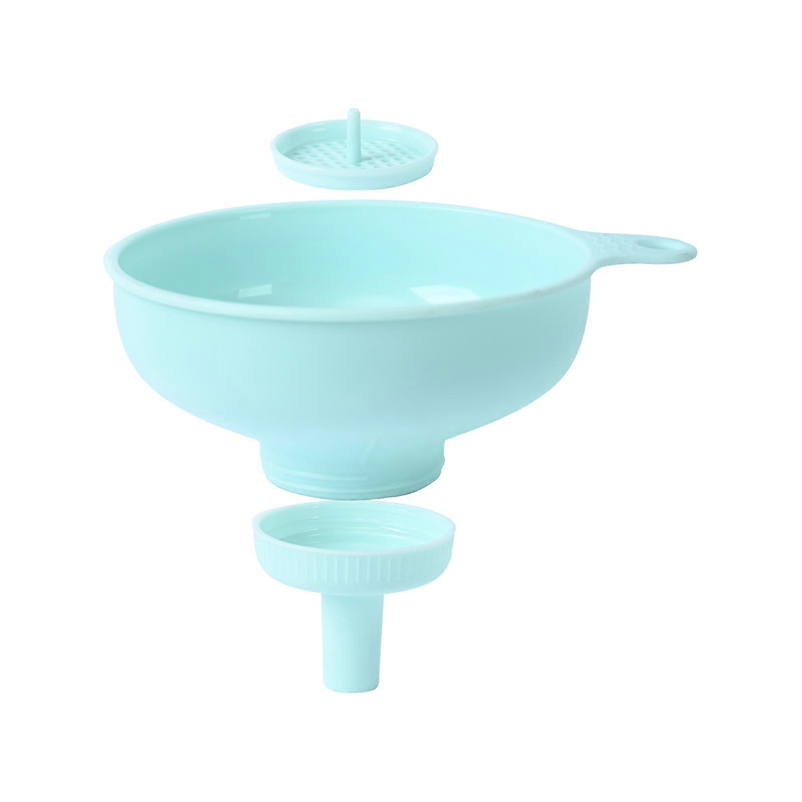 Kitchen Multi-Function Funnel Large Diameter Oil Leak Wine Leak Jam Funnel