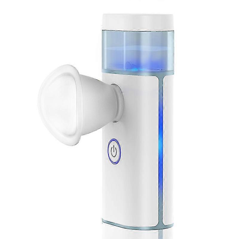 Rechargeable Nano Sprayer Mini Face Steamer For Skin Care Makeup Moisturizing Moisturizer1pcs-white