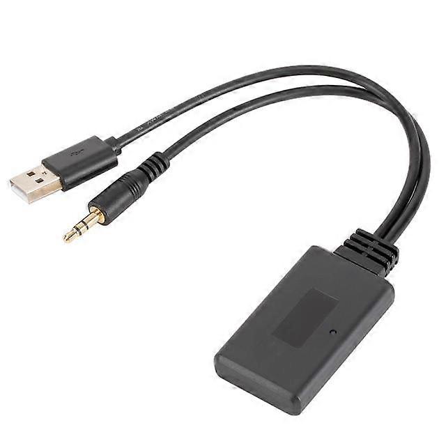 Universal Car Wireless Bluetooth Receiver USB 3.5Mm Aux Media Bluetooth 5.0 Music Player Audio Cable Adapter For BMW