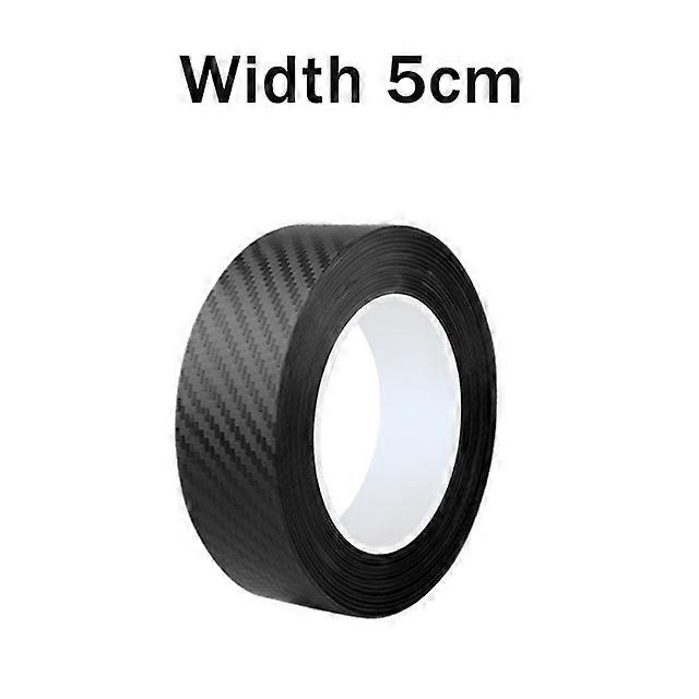 Motor Vehicle Parts Nano Carbon Fiber Car Sticker Paste Protector Strip DIY Automotive Protective Film Auto Door Sill Side Mirror Anti Scratch Tape
