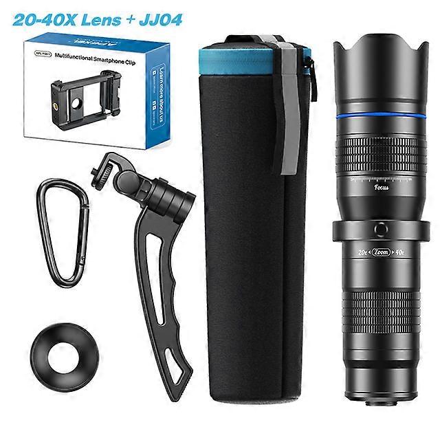 Powerful Telephoto Lens 20X-40X Telescope HD Cell Phone Camera Lenses With Tripod Long Range Zoom Monoculars For Camping