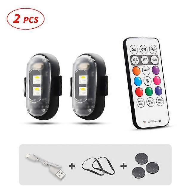 Mini Pocket LED Drone Strobe Light 8 Colors Turn Signal LED For Car Bike Equipments Parts Motorcycle LED Light