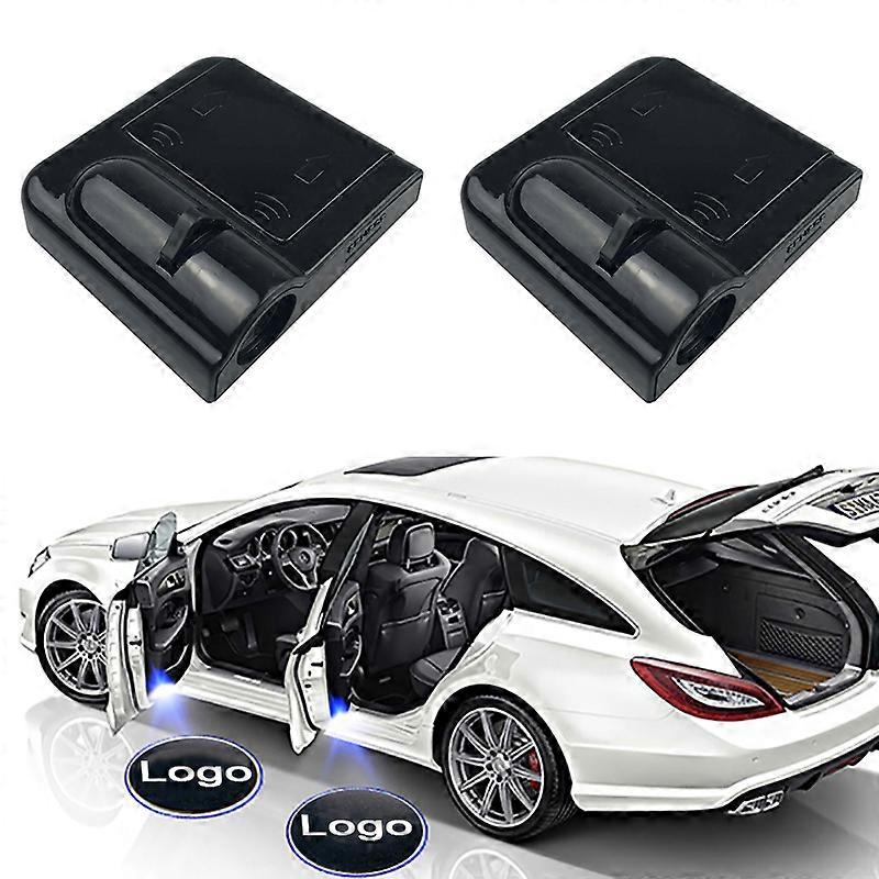 1PC Universal Led Car Door Welcome Custom Logo Night Lights LED Courtesy Laser Projector Ghost Shadow Lamp Car Accessories Kits