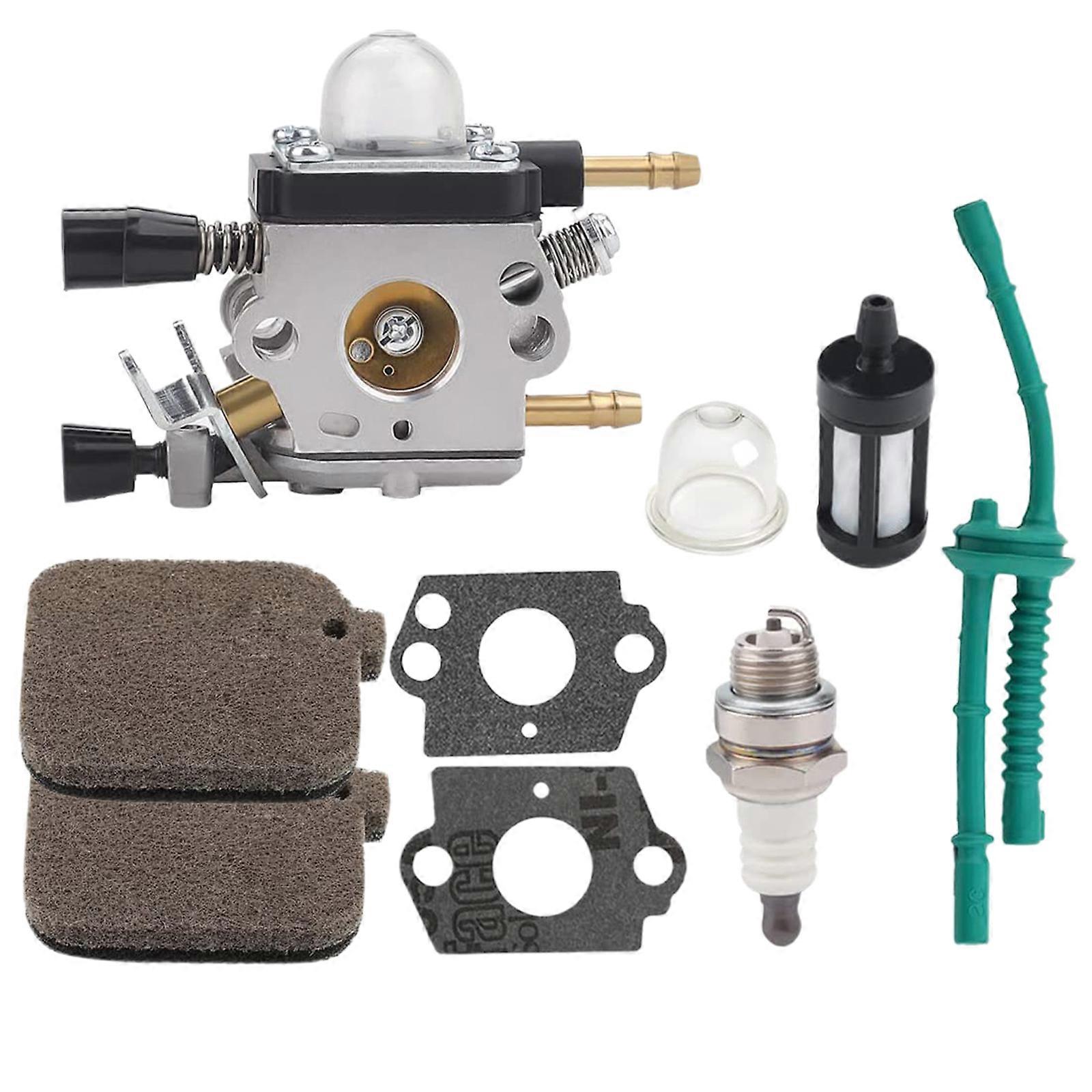 Carburetor Carbs For Stihl BG55 BG85 BG45 BG46 BG65 SH85 SH55 SH55C SH55Z Leaf Blower Fuel Filter Gasket Spark Plug