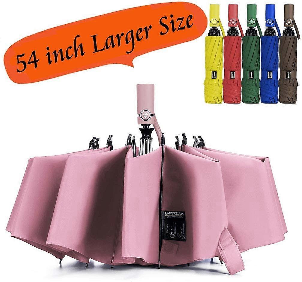 Umbrella Windproof Travel Umbrella Compact Folding Reverse Umbrella