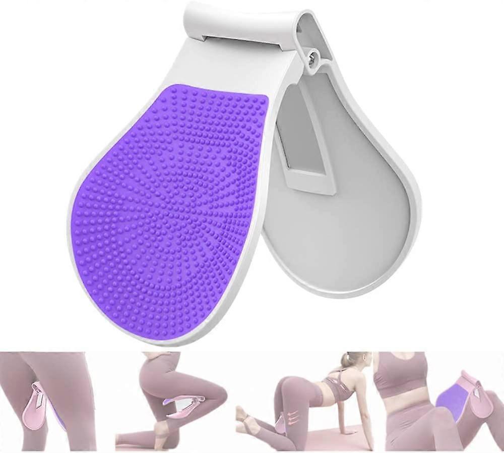 Exerciser Bladder Control Device Pelvic Floor Trainer Thigh Master Muscle Toner Exercise Correcting Buttocks Purple