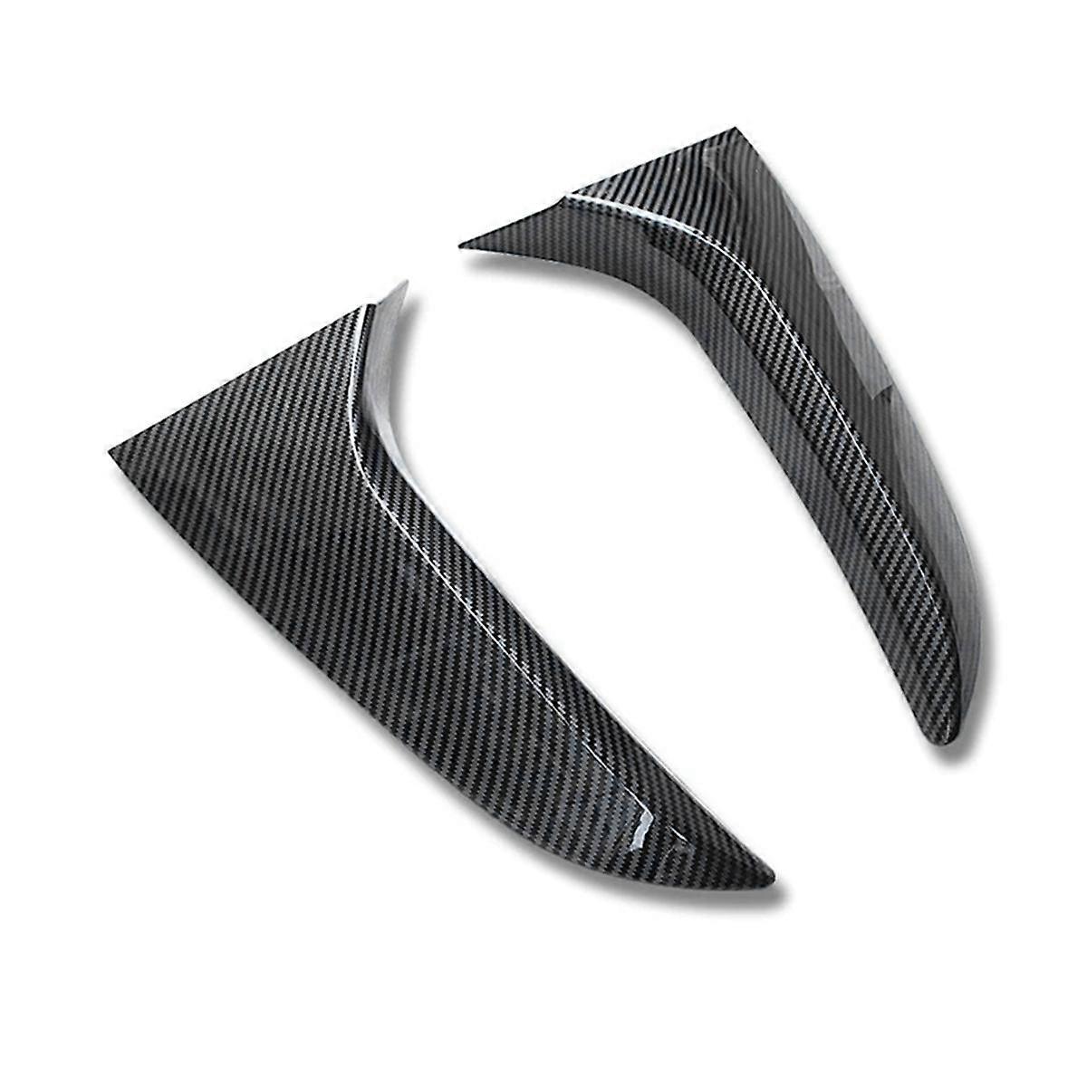 ABS Carbon Fiber Rear Window Rear Wing Triangular Decorative Strip Panel for Crosstrek 2024