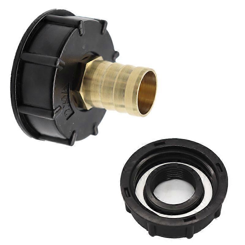 For Ibc Tank Adapter Valve Faucet Brass Hose Connector Ton Barrel Fitting Adapter Faucet